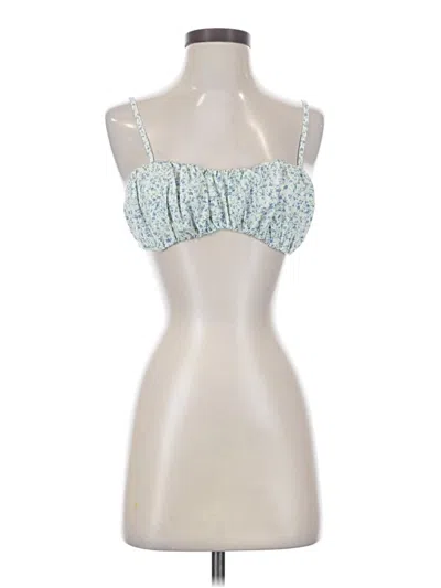 Pre-owned Shein Sleeveless Blouse In Blue