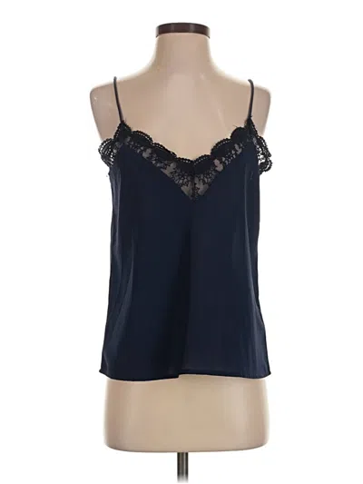 Pre-owned Shein Sleeveless Blouse In Blue