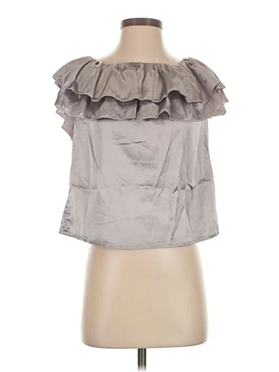 Pre-owned Shein Sleeveless Blouse In Gray