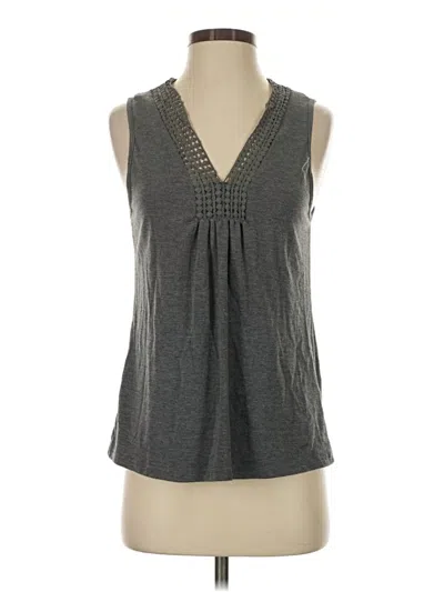 Pre-owned Shein Sleeveless Blouse In Gray