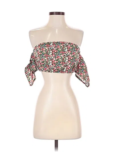 Shein Sleeveless Blouse In Green