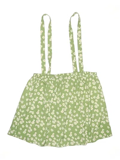 Pre-owned Shein Sleeveless Blouse In Green