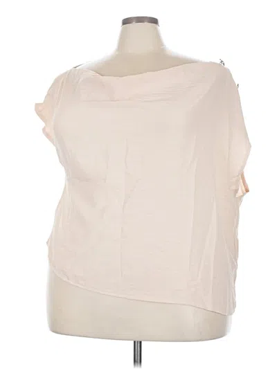 Pre-owned Shein Sleeveless Blouse In Ivory