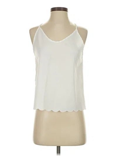 Pre-owned Shein Sleeveless Blouse In Ivory