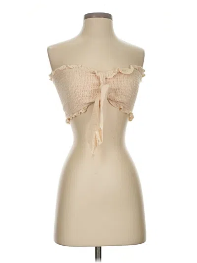 Pre-owned Shein Sleeveless Blouse In Ivory