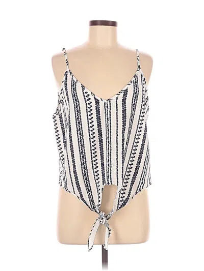Pre-owned Shein Sleeveless Blouse In Ivory