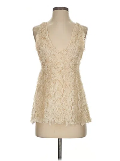 Pre-owned Shein Sleeveless Blouse In Ivory