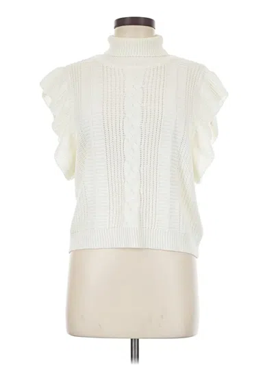 Pre-owned Shein Sleeveless Blouse In Ivory