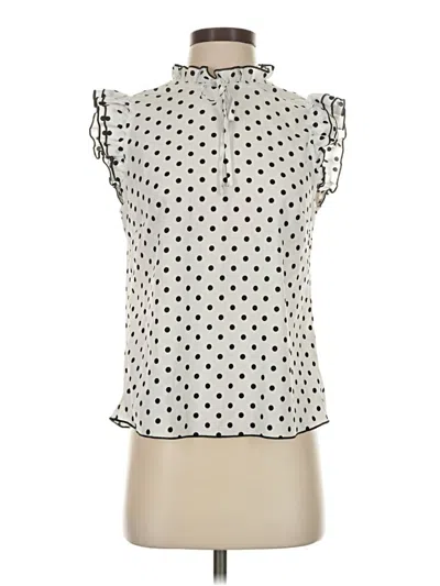 Pre-owned Shein Sleeveless Blouse In Ivory
