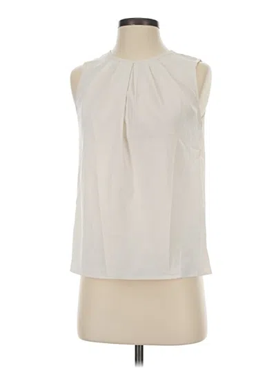Pre-owned Shein Sleeveless Blouse In Ivory