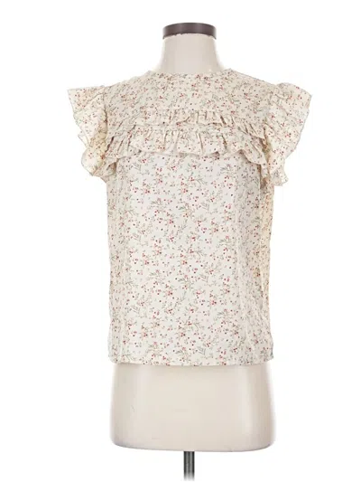 Pre-owned Shein Sleeveless Blouse In Ivory