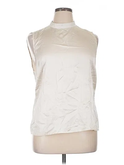 Pre-owned Shein Sleeveless Blouse In Ivory