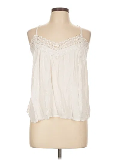 Pre-owned Shein Sleeveless Blouse In Ivory