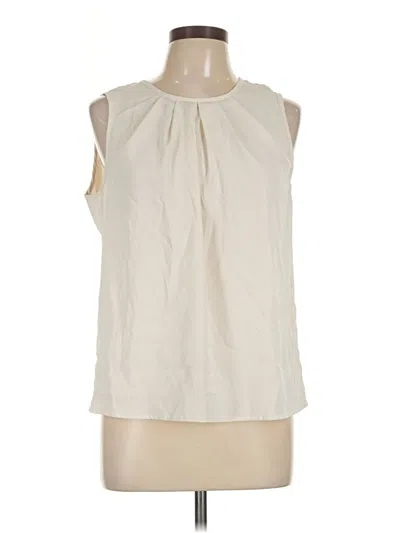 Pre-owned Shein Sleeveless Blouse In Ivory
