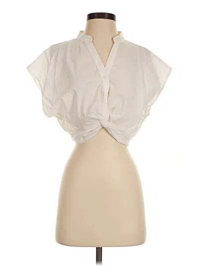Pre-owned Shein Sleeveless Blouse In Ivory