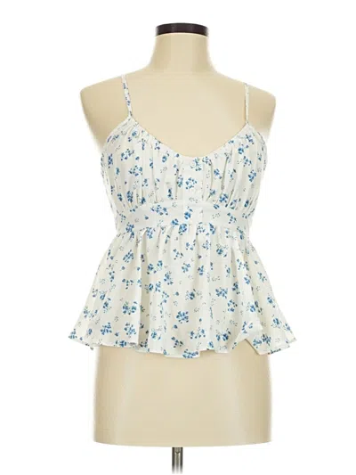 Pre-owned Shein Sleeveless Blouse In Ivory