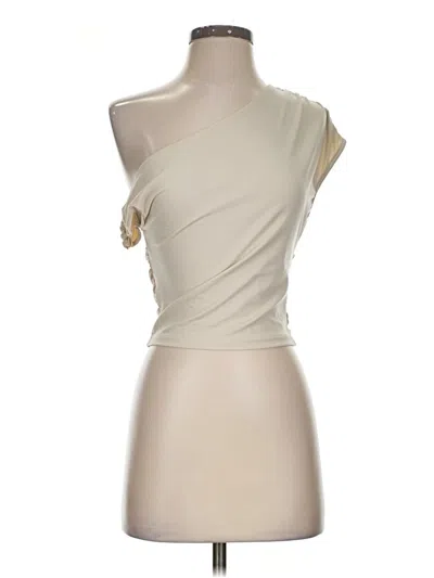 Pre-owned Shein Sleeveless Blouse In Ivory