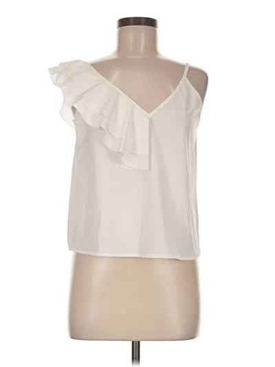 Pre-owned Shein Sleeveless Blouse In Ivory