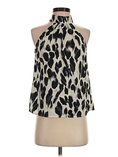 Pre-owned Shein Sleeveless Blouse In Ivory