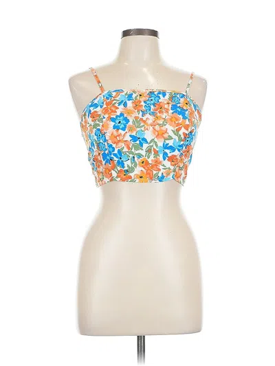 Pre-owned Shein Sleeveless Blouse In Orange