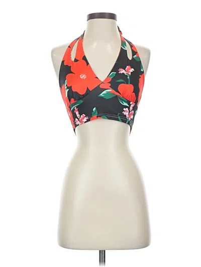 Pre-owned Shein Sleeveless Blouse In Orange