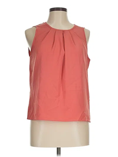Pre-owned Shein Sleeveless Blouse In Orange