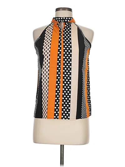 Pre-owned Shein Sleeveless Blouse In Orange