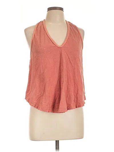 Pre-owned Shein Sleeveless Blouse In Orange