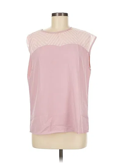 Pre-owned Shein Sleeveless Blouse In Pink