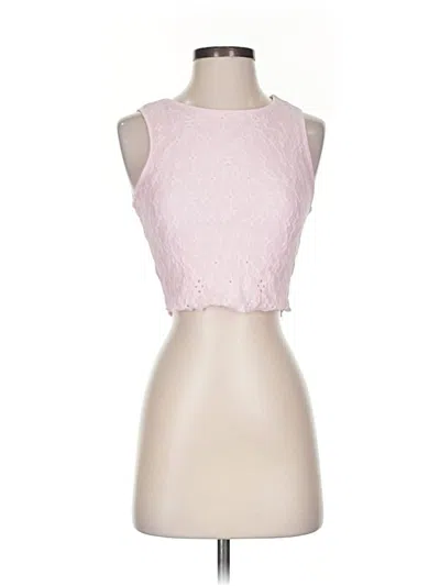 Pre-owned Shein Sleeveless Blouse In Pink