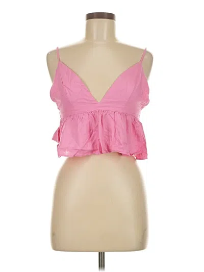 Pre-owned Shein Sleeveless Blouse In Pink