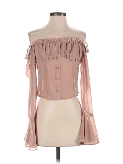 Pre-owned Shein Sleeveless Blouse In Pink