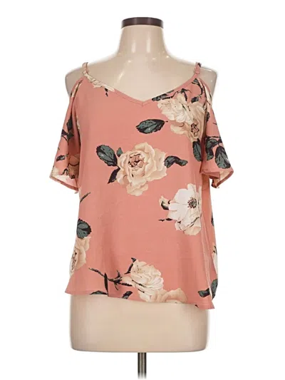 Pre-owned Shein Sleeveless Blouse In Pink