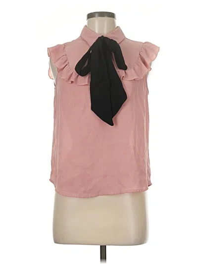 Pre-owned Shein Sleeveless Blouse In Pink