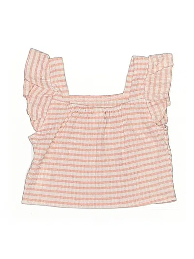 Pre-owned Shein Kids' Sleeveless Blouse In Pink