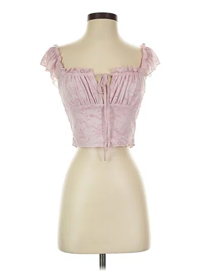 Pre-owned Shein Sleeveless Blouse In Pink