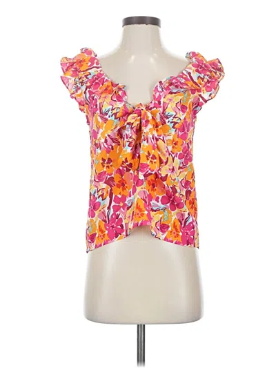 Pre-owned Shein Sleeveless Blouse In Pink