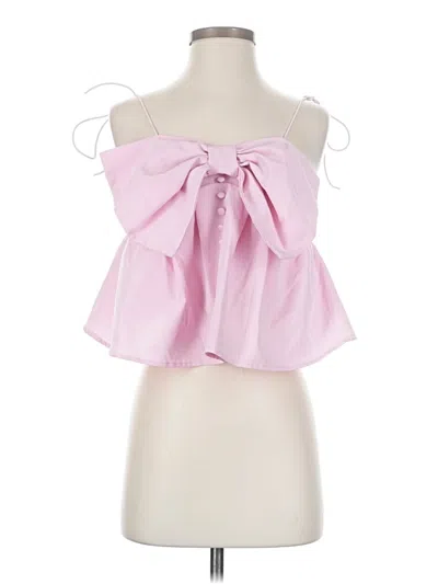 Pre-owned Shein Sleeveless Blouse In Pink