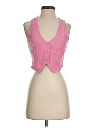 Pre-owned Shein Sleeveless Blouse In Pink