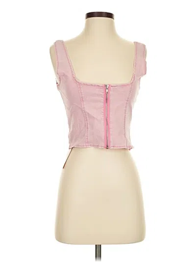 Shein Sleeveless Blouse In Pink