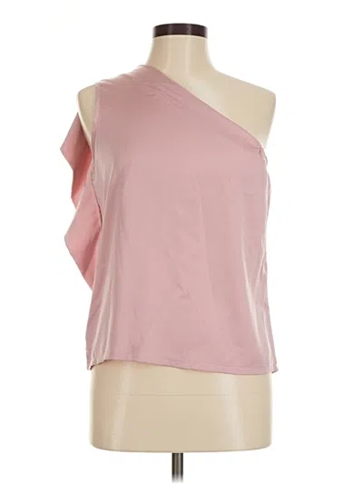 Pre-owned Shein Sleeveless Blouse In Pink