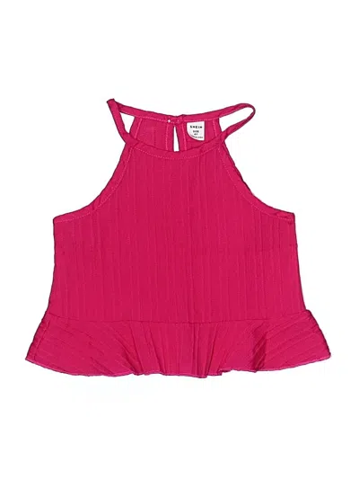 Pre-owned Shein Kids' Sleeveless Blouse In Pink