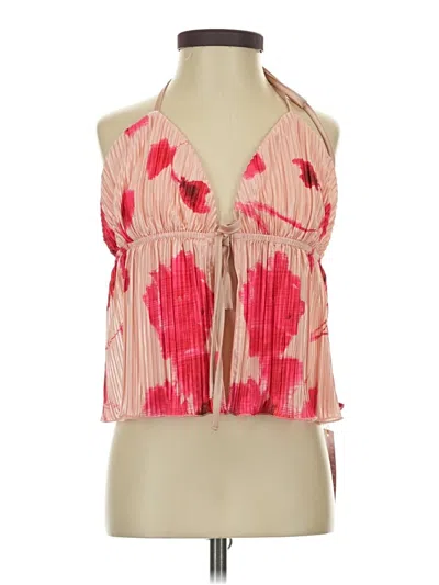 Shein Sleeveless Blouse In Pink