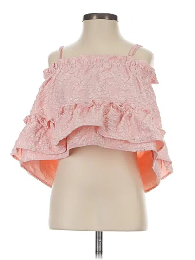 Pre-owned Shein Sleeveless Blouse In Pink