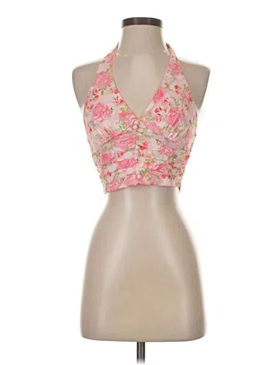 Pre-owned Shein Sleeveless Blouse In Pink