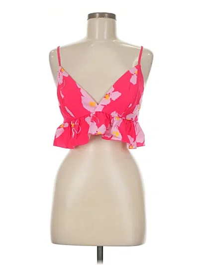Pre-owned Shein Sleeveless Blouse In Pink