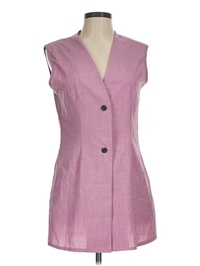 Pre-owned Shein Sleeveless Blouse In Pink