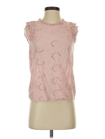 Pre-owned Shein Sleeveless Blouse In Pink