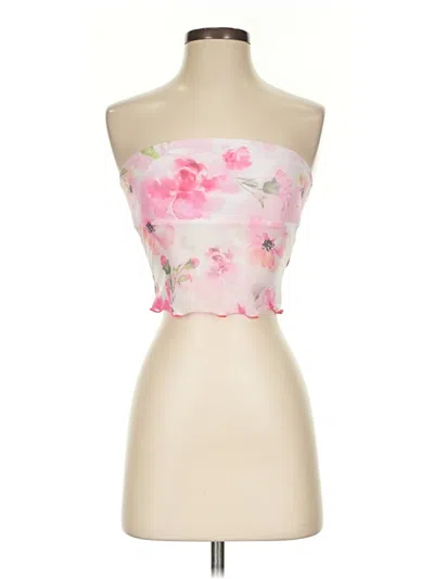 Pre-owned Shein Sleeveless Blouse In Pink