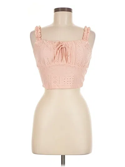 Pre-owned Shein Sleeveless Blouse In Pink